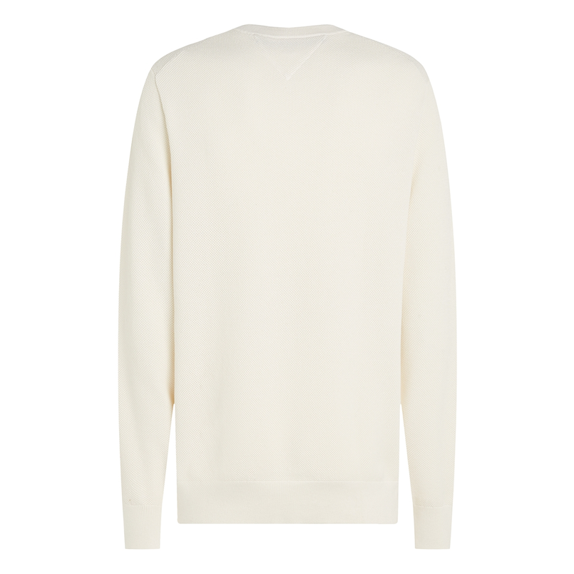 Tommy Hilfiger Heren Trui Mw0mw36347z00 Ecru