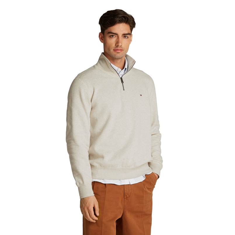 Tommy Hilfiger Heren Zipper Mw0mw37233hgf OFF-WHITE