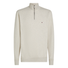 Tommy Hilfiger Heren Zipper Mw0mw37233hgf OFF-WHITE