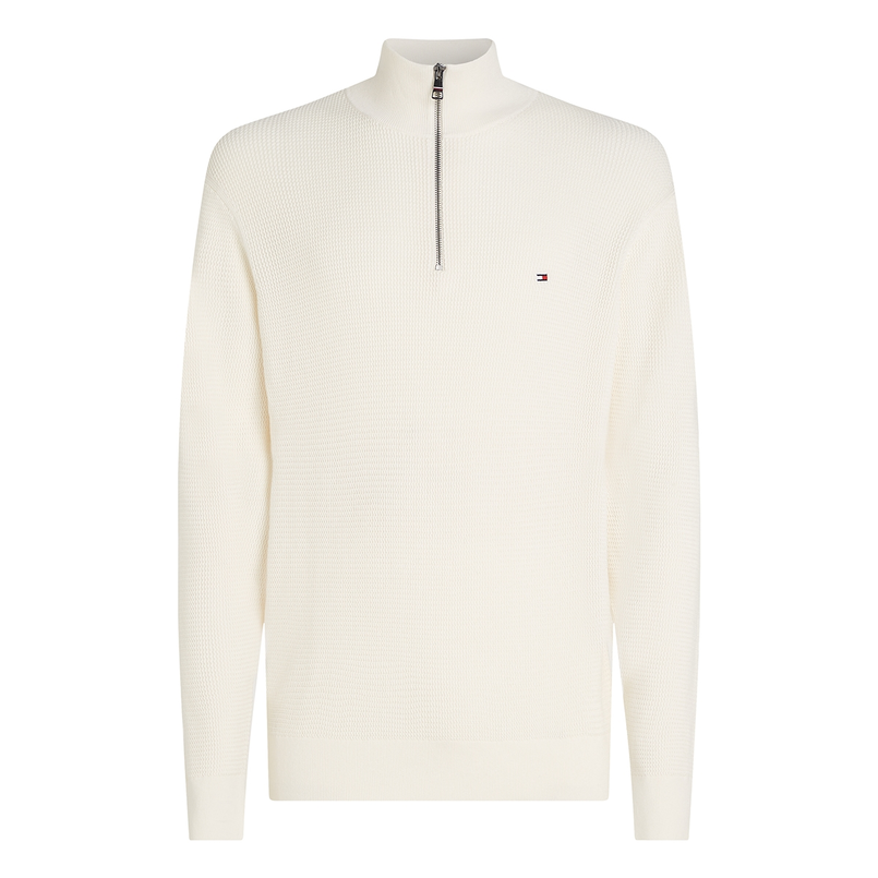 Tommy Hilfiger Heren Zipper Mw0mw38601z00 Ecru