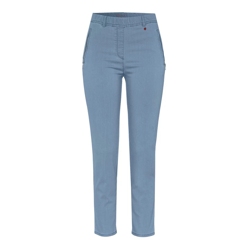 Toni Dress Dames Broek 12-09/2800-79 Bleached blue denim