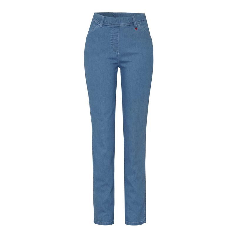 Toni Dress Dames Broek 21-31/2800-78 Bleached blue denim