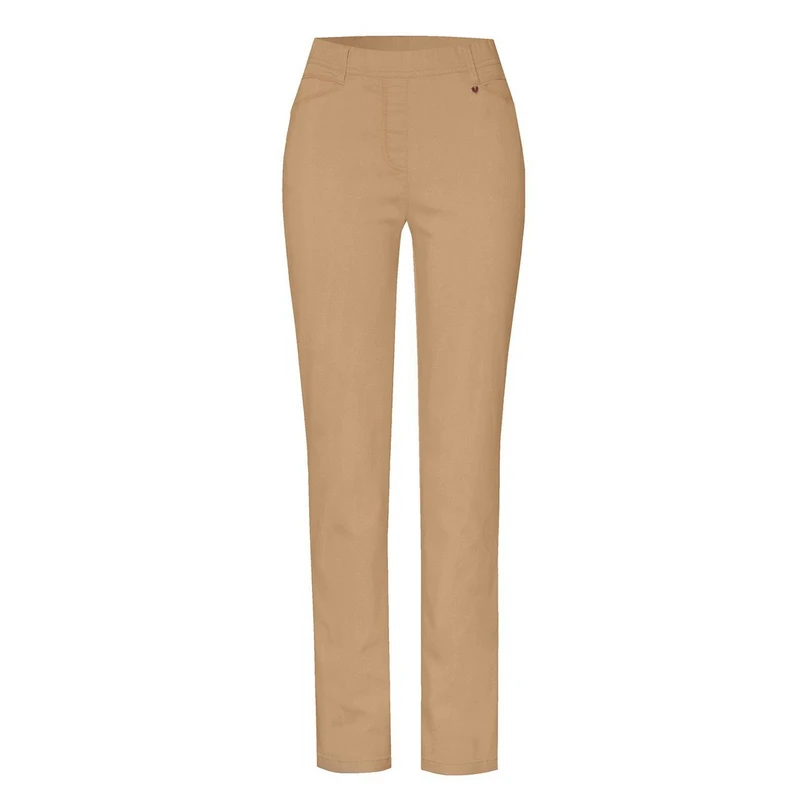 Toni Dress Dames Broek 21-31/2800-78 Bruin mele