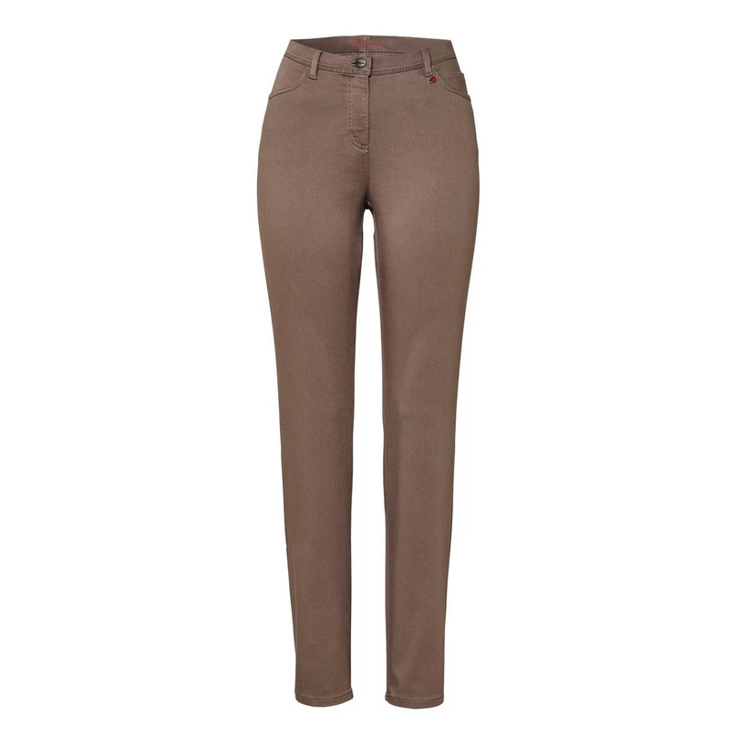 Toni Dress Dames Broek 21-31/2840-82 Bruin mele