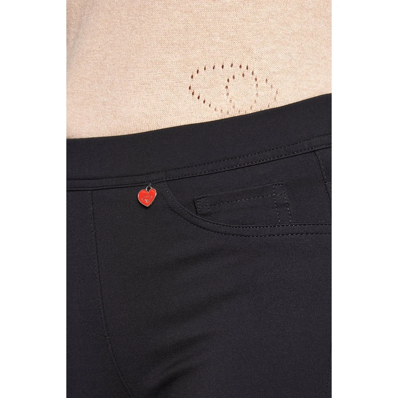Toni Dress Dames Broek 61-68/2800 Zwart