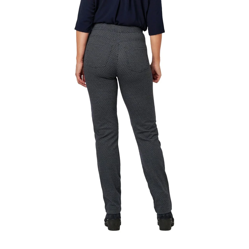 Toni Dress Dames Broek 67-15/2800 Navy