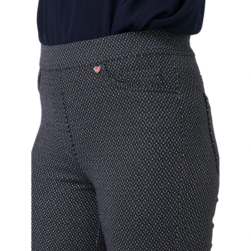 Toni Dress Dames Broek 67-15/2800 Navy