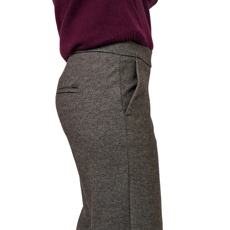 Toni Dress Dames Broek 68-09/1213-61 Donkergrijs
