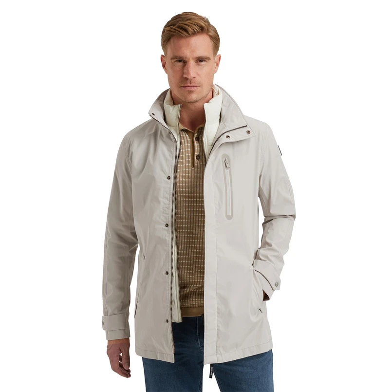 Vanguard Heren Jas Vja2502178 Ecru