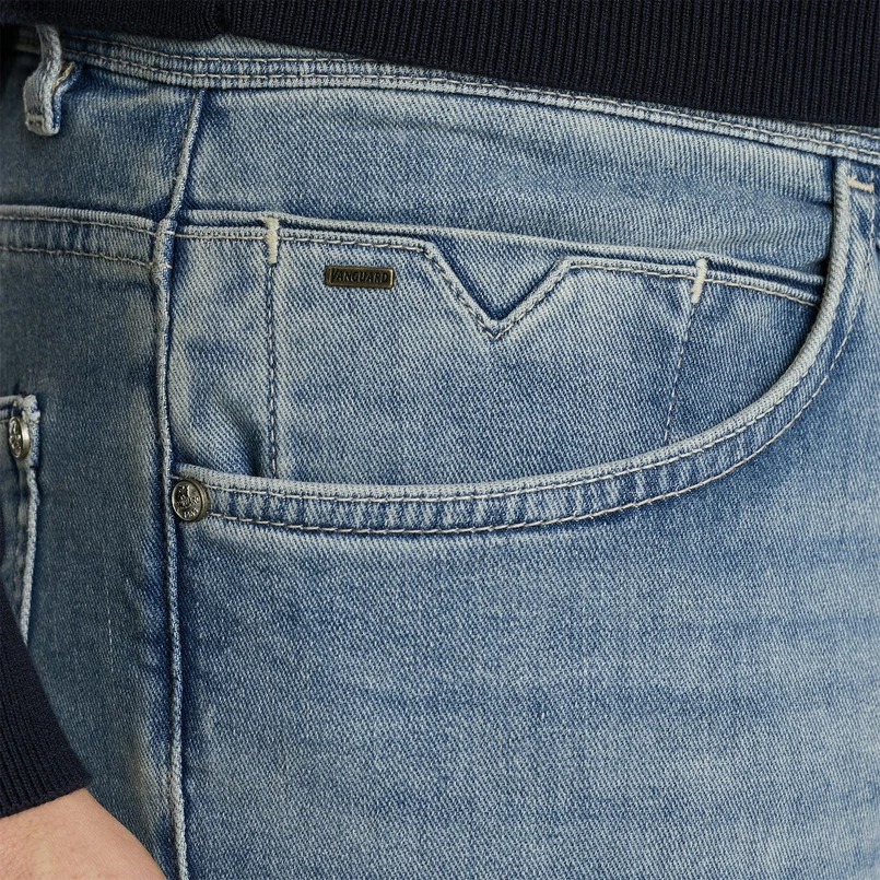 Vanguard Heren Jeans Vtr912-nbl Mid blue denim