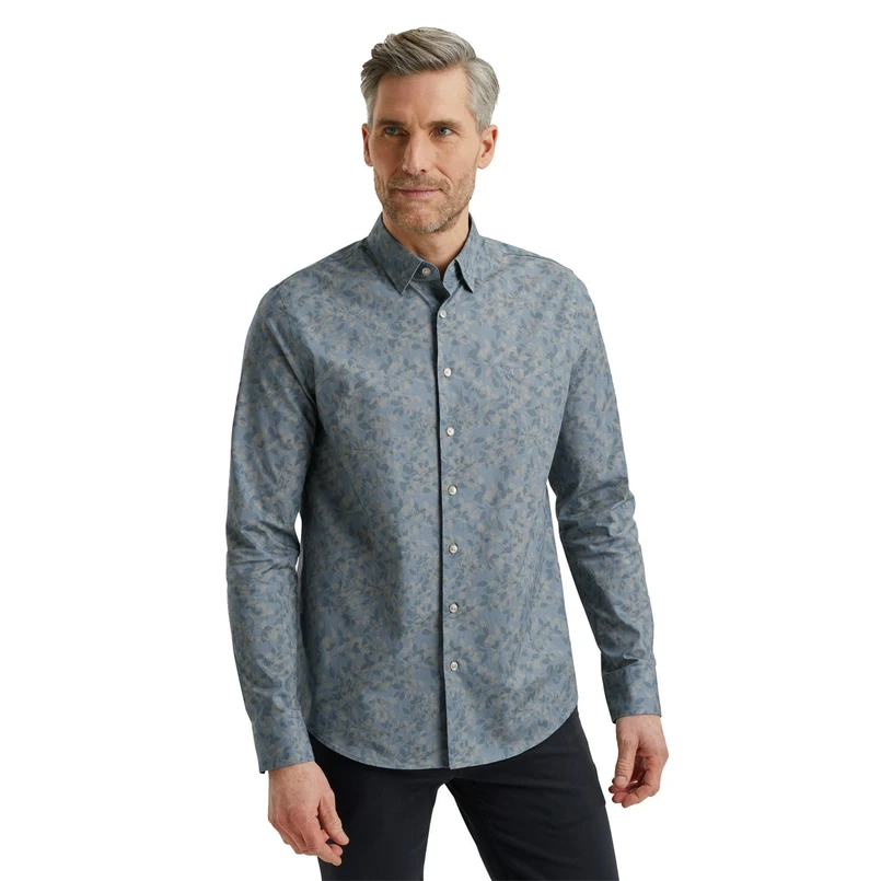Vanguard Heren Overhemd Vsi2502202 Bleu