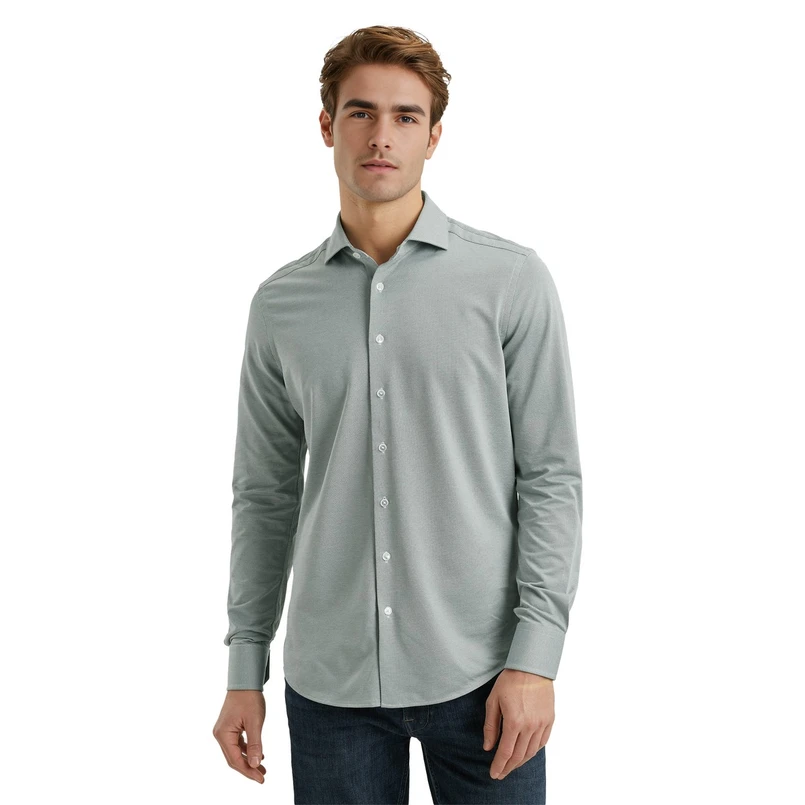 Vanguard Heren Overhemd Vsi2503313 Groen