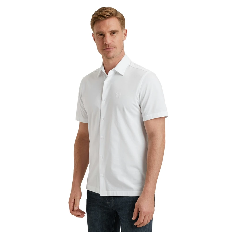 Vanguard Heren Overhemd Vsis2503230 WIT DESSIN