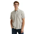 Vanguard Heren Overhemd Vsis2505284 Ecru
