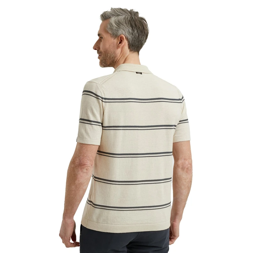 Vanguard Heren Polo Vpss2504851 Ecru