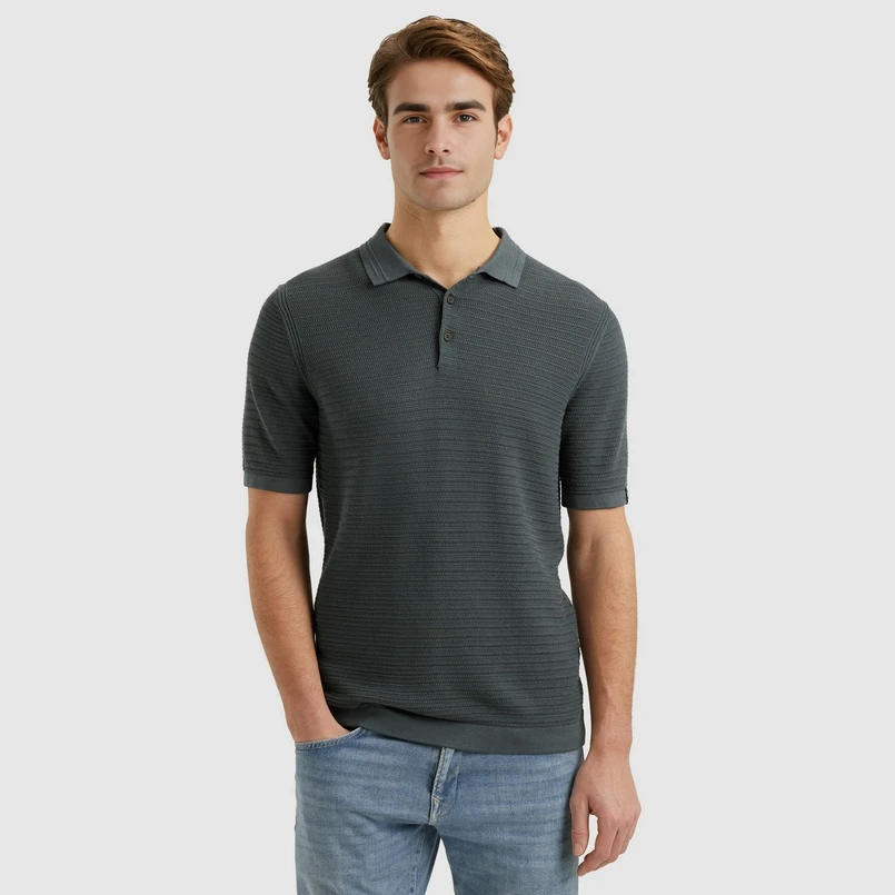 Vanguard Heren Polo Vpss2504854 Antraciet