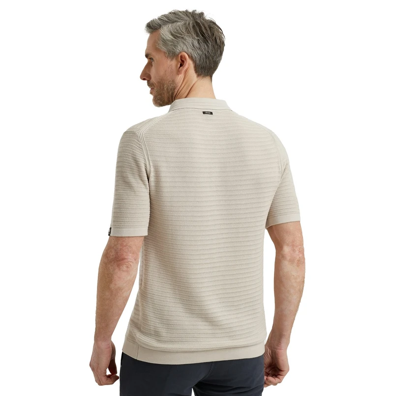 Vanguard Heren Polo Vpss2504854 Ecru