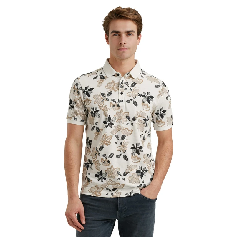 Vanguard Heren Polo Vpss2504855 Wit