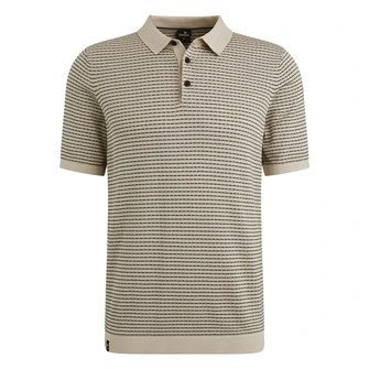 Vanguard Heren Polo Vpss2504860 Ecru