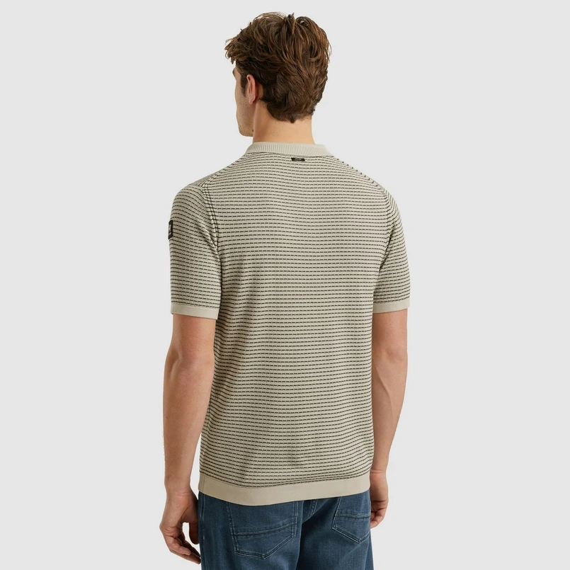 Vanguard Heren Polo Vpss2504860 Ecru