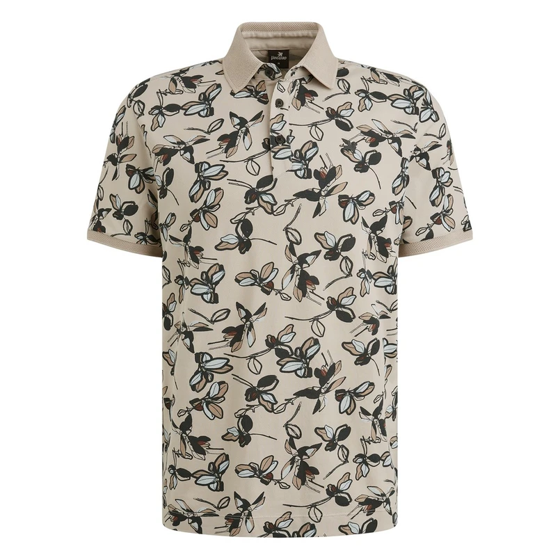 Vanguard Heren Polo Vpss2505881 Ecru