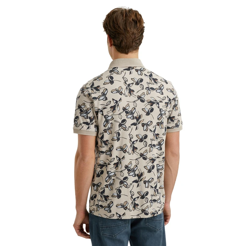 Vanguard Heren Polo Vpss2505881 Ecru