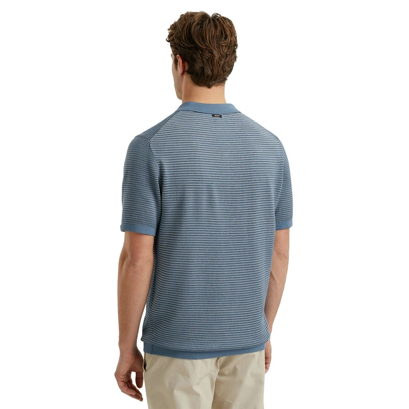 Vanguard Heren Polo Vpss2505887 Bleu