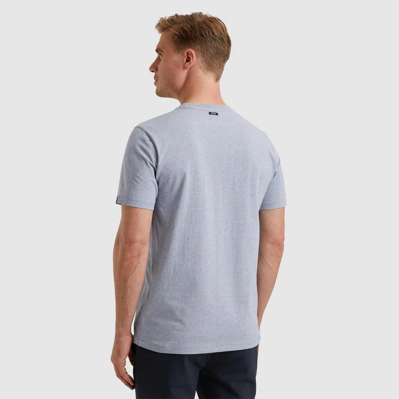 Vanguard Heren T-shirt Vtss2502502 Bleu