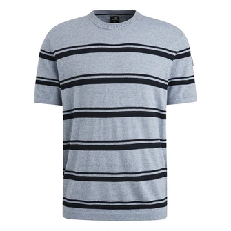 Vanguard Heren T-shirt Vtss2502505 Bleu