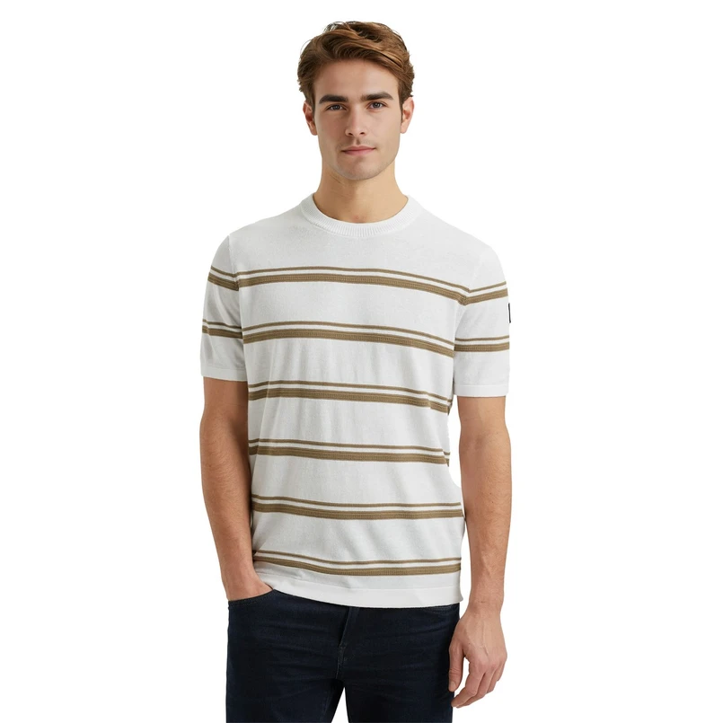 Vanguard Heren T-shirt Vtss2503518 Wit