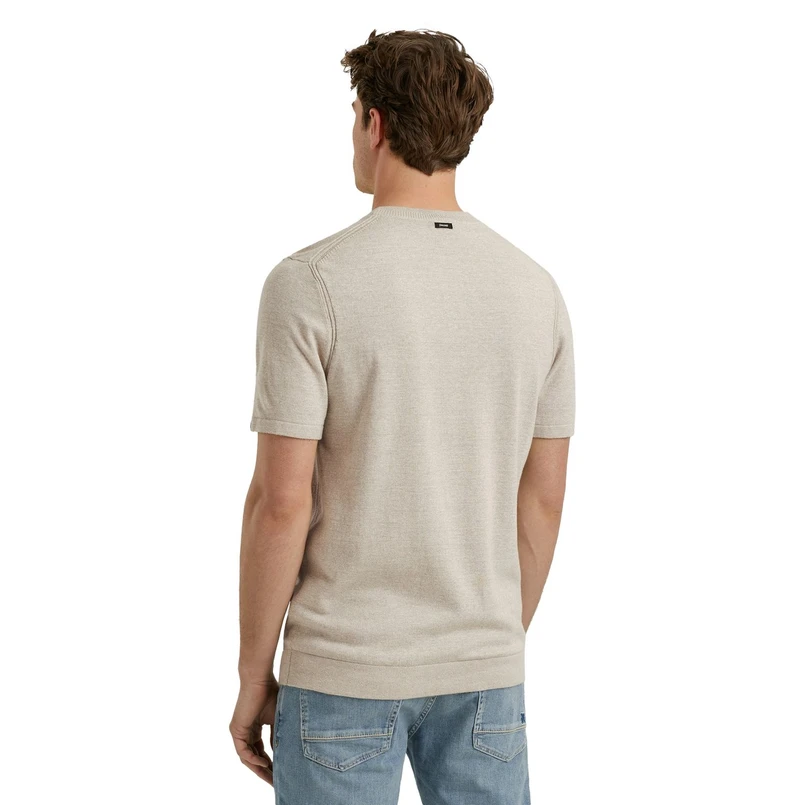 Vanguard Heren T-shirt Vtss2504531 Ecru