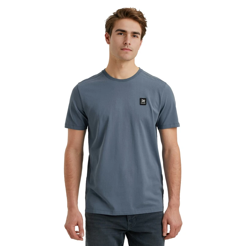Vanguard Heren T-shirt Vtss2505550 Bleu