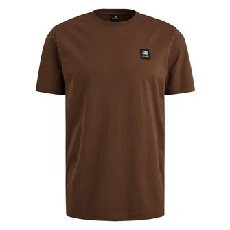 Vanguard Heren T-shirt Vtss2505550 Midden bruin