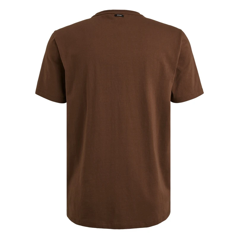 Vanguard Heren T-shirt Vtss2505550 Midden bruin