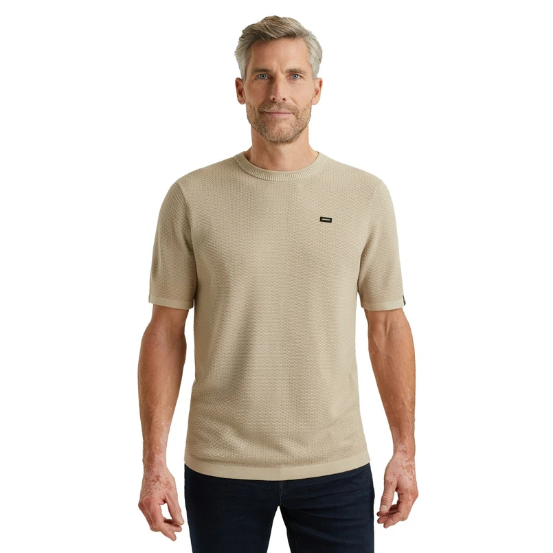 Vanguard Heren T-shirt Vtss2508555 Midden bruin
