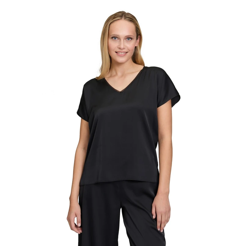 Vera Mont Dames Blouse 03424262 Zwart