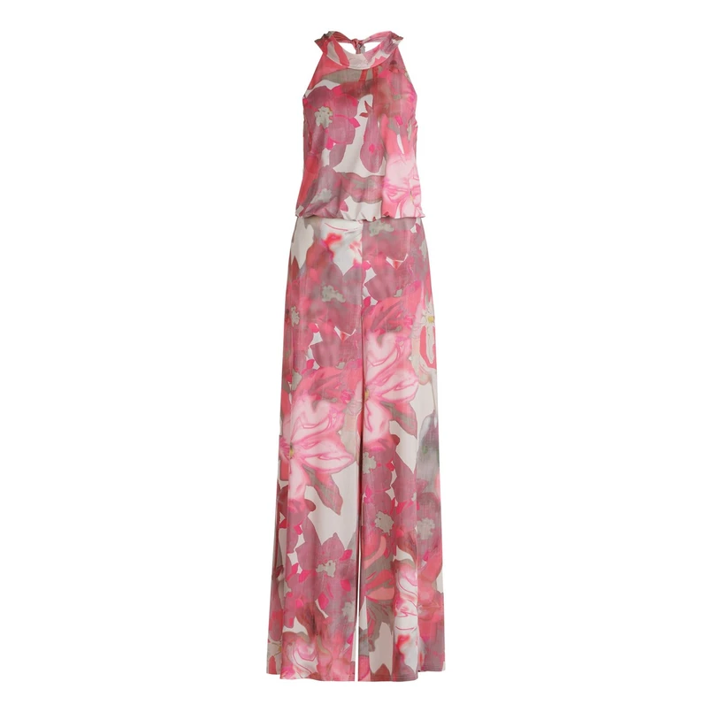 Vera Mont Dames Jumpsuit 34294163 Paars dessin