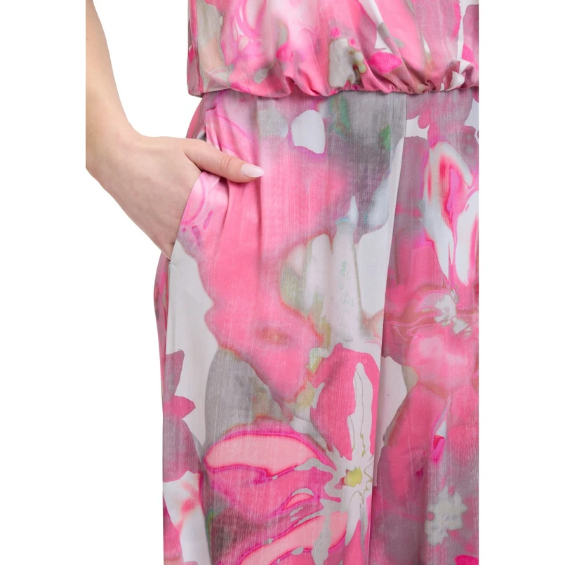 Vera Mont Dames Jumpsuit 34294163 Paars dessin
