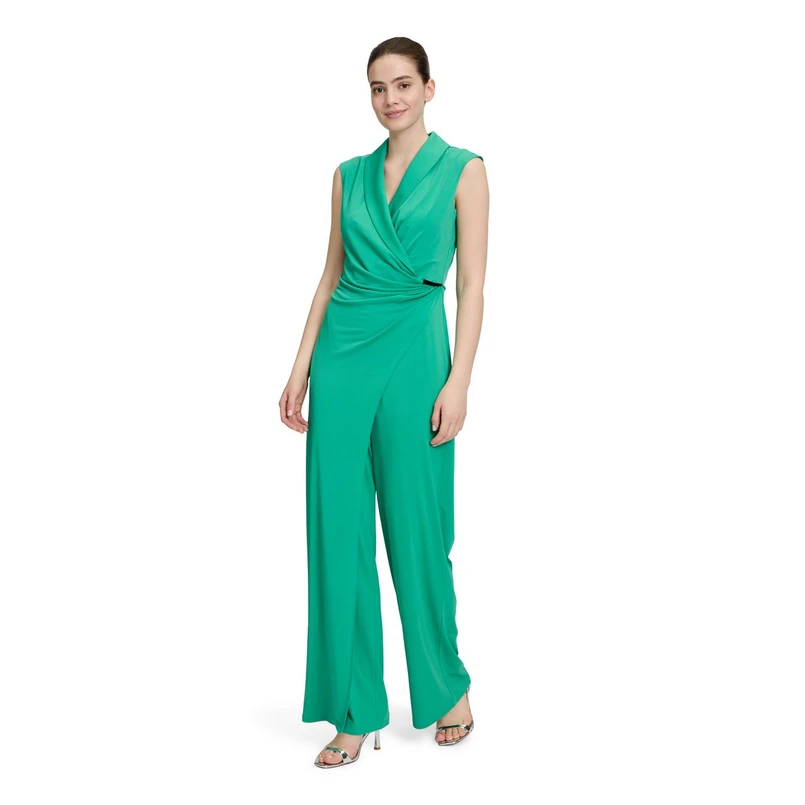 Vera Mont Dames Jumpsuit 50684589 Groen