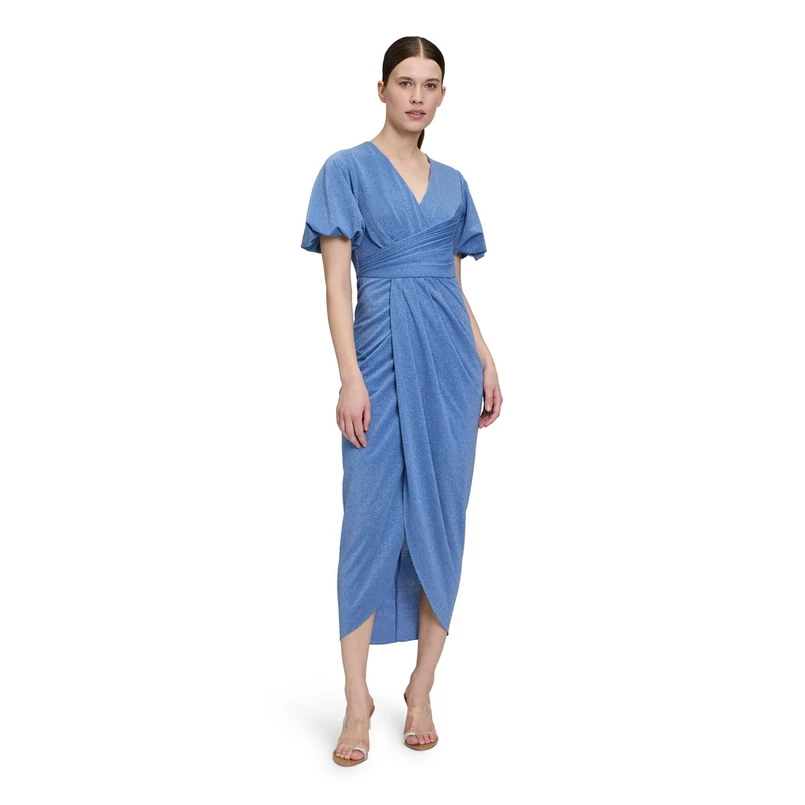 Vera Mont Dames Jurk 35764209 Midden blauw