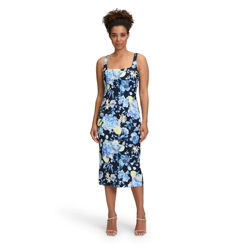 Vera Mont Dames Jurk 35844248 Navy