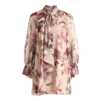 Vera Mont Dames Jurk 36154058 Rood dessin