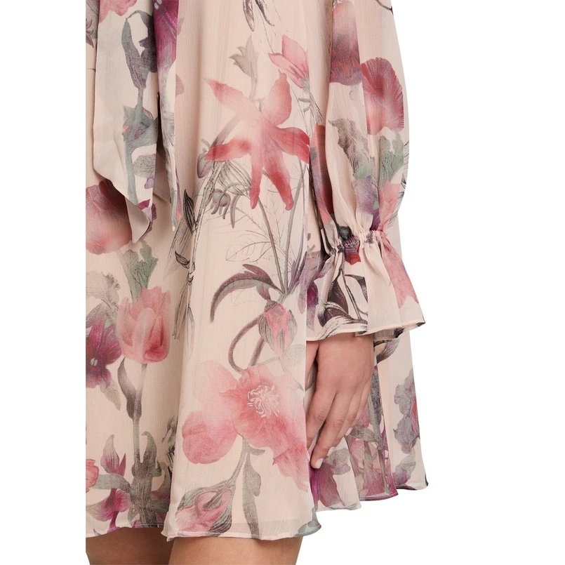 Vera Mont Dames Jurk 36154058 Rood dessin