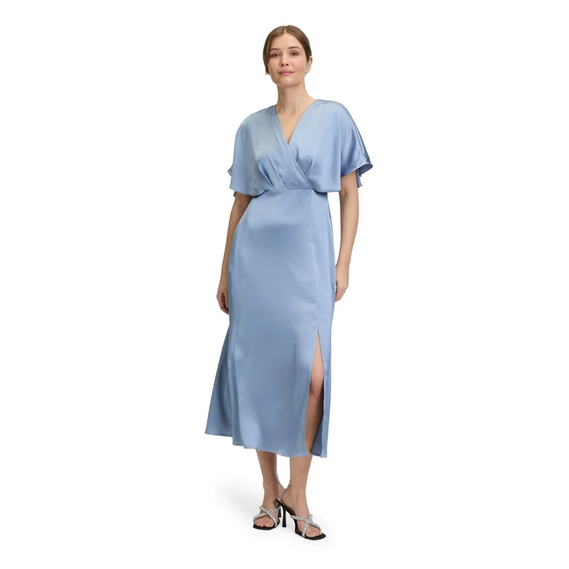 Vera Mont Dames Jurk 50324003 Bleu
