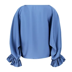 Vera Mont Dames Top 35874262 Midden blauw