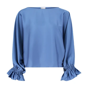 Vera Mont Dames Top 35874262 Midden blauw