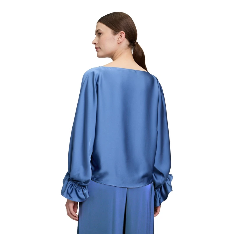 Vera Mont Dames Top 35874262 Midden blauw