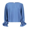 Vera Mont Dames Top 35874262 Midden blauw