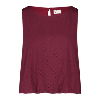 Vera Mont Dames Top 36054046 Bordeaux