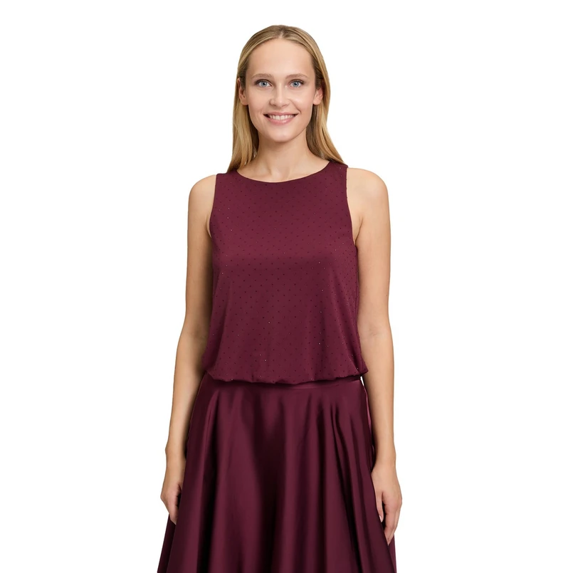 Vera Mont Dames Top 36054046 Bordeaux